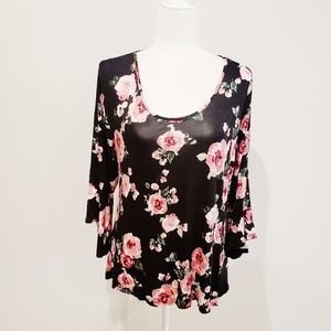 Como Vintage Floral Blouse